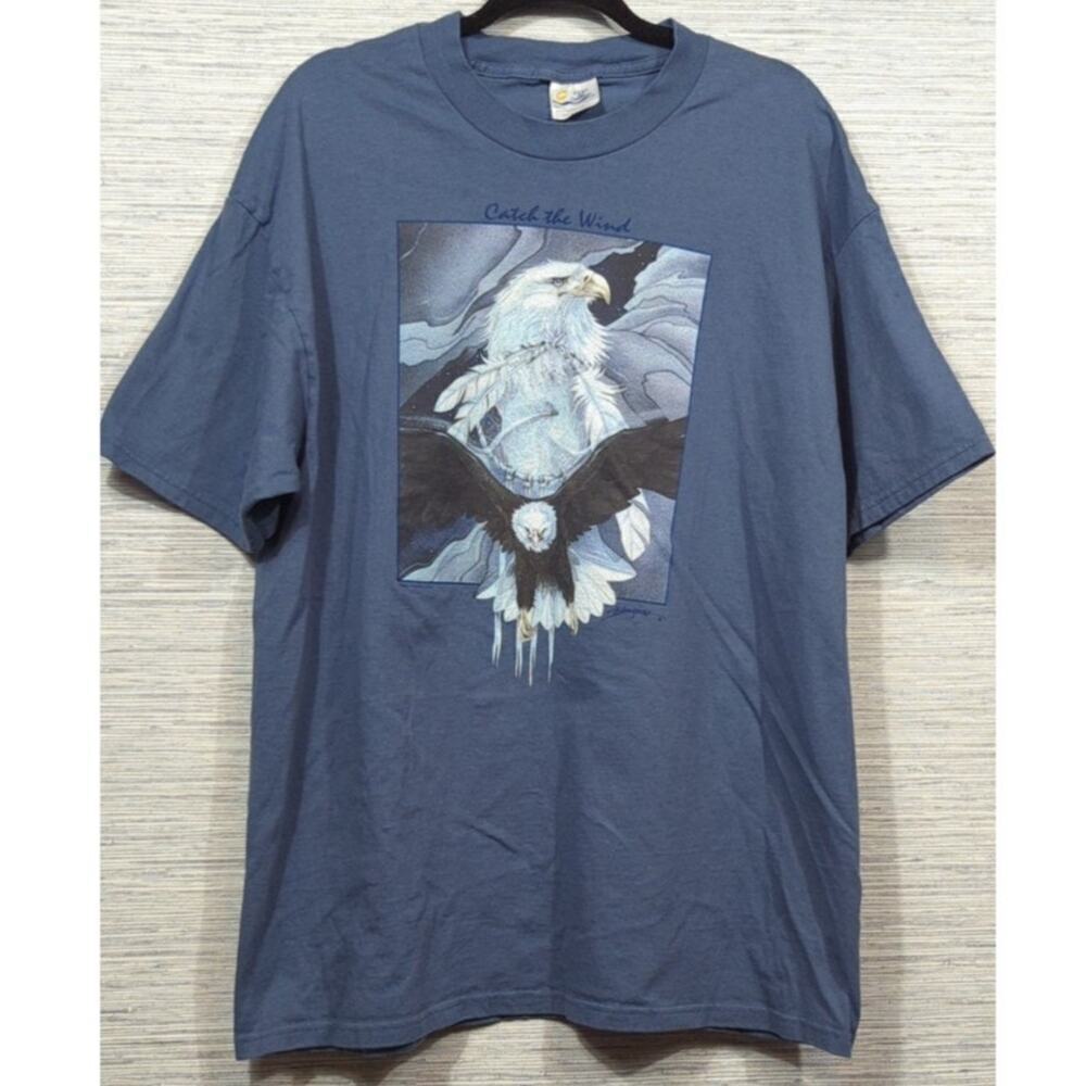 Catch The Wind Blue Eagle T-Shirt / XL